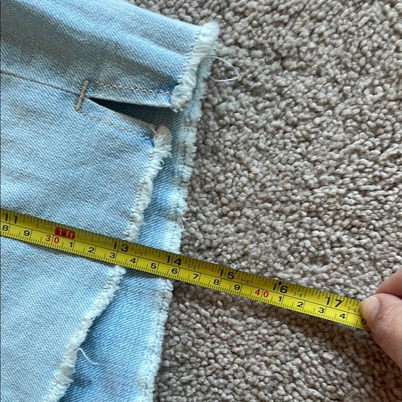 Old Navy Light Blue Jean Shorts - Picture 5 of 5